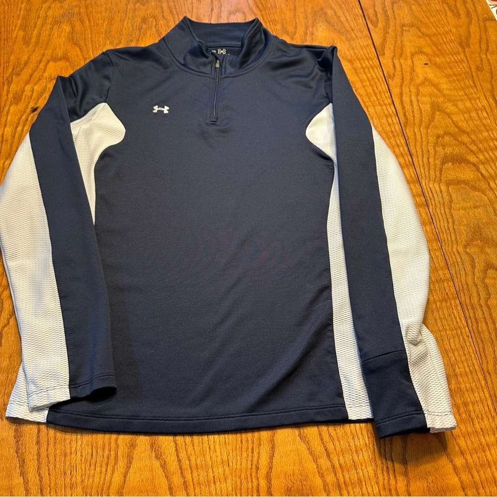 Under Armour  Women’s   Goldgear Long Sleeve  1/2 Zip  Dark Navy